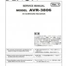Denon AVR-3806 Ver.1 Surround Receiver Service Manual PDF