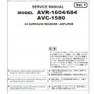 Denon AVR-1604 ,AVR-684 ,AVC-1580 Ver.1 Surround Receiver Service Manual PDF (SBTDN1462)