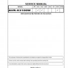 Denon AVR-X3100W Ver.3 Network AV Receiver Service Manual PDF (SBTDN1786)