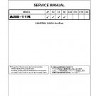Denon ASD-11R Ver.1 Control Dock for iPod Service Manual PDF (SBTDN1562)