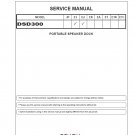 Denon DSD-300 Ver.1 Portable Speaker Dock Service Manual PDF (SBTDN1916)