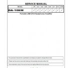 Denon DA-10EM Ver.2 Headphones Amplifier Service Manual PDF (SBTDN1917)