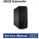 Denon HEOS Subwoofer Ver.3 Wireless Subwoofer Service Manual PDF (SBTDN1768)