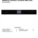 HarmanKardon Maestrokitchen MK-100 Rev.0 Sound System Service Manual PDF (SBTHK5926)