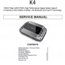 Infinity Kappa K4 Ver.1.3 Car Amplifier Service Manual PDF (SBTINF3277)