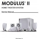 Infinity Modulus II Rev.2 Home Theater System Service Manual PDF (SBTINF3297)