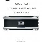 JBL GTO-24001 Rev.0 Power Amplifier Service Manual PDF (SBTJBL4267)