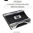 JBL GTO-504 Rev.1 Power Amplifier Service Manual PDF (SBTJBL4293)