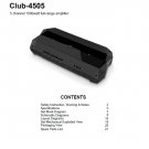 JBL Club-4505 Ver.1.0 Full-Range Amplifier Service Manual PDF (SBTJBL4299)