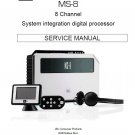 JBL MS-8 Rev.0 System Integration Digital Processor Service Manual PDF (SBTJBL4535)