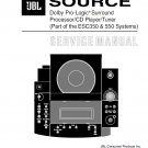JBL ESC350 Source ,ESC550 Source Processor/CD/Tuner Service Manual PDF (SBTJBL4391)