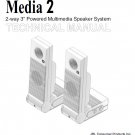 JBL Media 2 Multimedia Speaker System Service Manual PDF (SBTJBL4413)