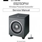 JBL ES250PW Rev.4 Wireless Powered Subwoofer Service Manual PDF (SBTJBL4548)