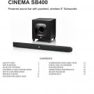 JBL Cinema SB400 Soundbar and Subwoofer Service Manual PDF (SBTJBL4582)