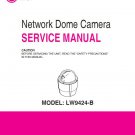 LG LW9424-B Network Dome Camera Service Manual PDF (SBTLG2507)