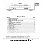 Marantz CC-4003 Ver.2 CD Player Service Manual PDF (SBTMR11029)