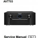 Marantz AV-7703 Ver.1 Pre Amplifier Service Manual PDF (SBTMR11068)