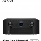 Marantz AV-7705 Ver.1 Pre Amplifier Service Manual PDF (SBTMR11073)