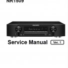 Marantz NR-1509 Ver.1 AV Surround Receiver Service Manual PDF (SBTMR11121)