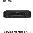 Marantz NR-1608 Ver.1 AV Surround Receiver Service Manual PDF (SBTMR11139)