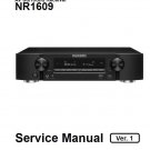 Marantz NR-1609 Ver.1 AV Surround Receiver Service Manual PDF (SBTMR11141)