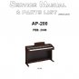 Casio AP-200 Ver.1 Electronic Keyboard Service Manual PDF (SBTCS2559)