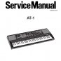 Casio AT-1 Electronic Keyboard Service Manual PDF (SBTCS2560)