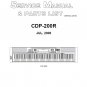Casio CDP-200R Electronic Keyboard Service Manual PDF (SBTCS2564)