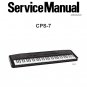 Casio CPS-7 Electronic Keyboard Service Manual PDF (SBTCS2565)