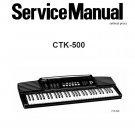 Casio CTK-500 Electronic Keyboard Service Manual PDF (SBTCS2586)