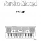 Casio CTK-511 Electronic Keyboard Service Manual PDF (SBTCS2588)