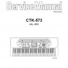Casio CTK-573 Electronic Keyboard Service Manual PDF (SBTCS2596)