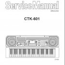 Casio CTK-601 Electronic Keyboard Service Manual PDF (SBTCS2598)