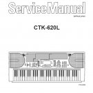 Casio CTK-620L Electronic Keyboard Service Manual PDF (SBTCS2600)