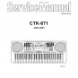 Casio CTK-671 Ver.1 Electronic Keyboard Service Manual PDF (SBTCS2605)