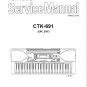Casio CTK-691 Electronic Keyboard Service Manual PDF (SBTCS2607)