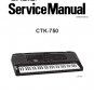 Casio CTK-750 Electronic Keyboard Service Manual PDF (SBTCS2608)