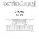 Casio CTK-900 Ver.1 Electronic Keyboard Service Manual PDF (SBTCS2611)