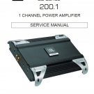 JBL CS200.1 Rev.0 Power Amplifier Service Manual PDF (SBTJBL4255)