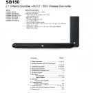 JBL SB150 Rev.1.4 Service Manual PDF (SBTJBL4275)