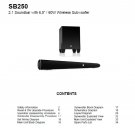 JBL SB250 Rev.1.1 Service Manual PDF (SBTJBL4277)