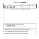 Denon DP-200USB Ver.7 Service Manual PDF (SBTDN2203)