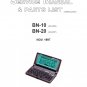 Casio BN-10, BN-20 Service Manual PDF (SBTCS2351)