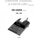 Casio DR-320ER Service Manual PDF (SBTCS2357)