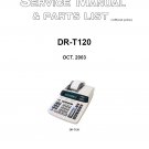 Casio DR-T120 Service Manual PDF (SBTCS2360)