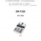 Casio DR-T220 Service Manual PDF (SBTCS2362)