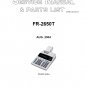 Casio FR-2650T Service Manual PDF (SBTCS2364)