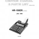 Casio HR-150ER Service Manual PDF (SBTCS2365)