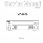 Casio VZ-2000 Service Manual PDF (SBTCS2369)