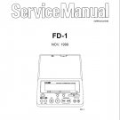 Casio FD-1 Service Manual PDF (SBTCS2665)